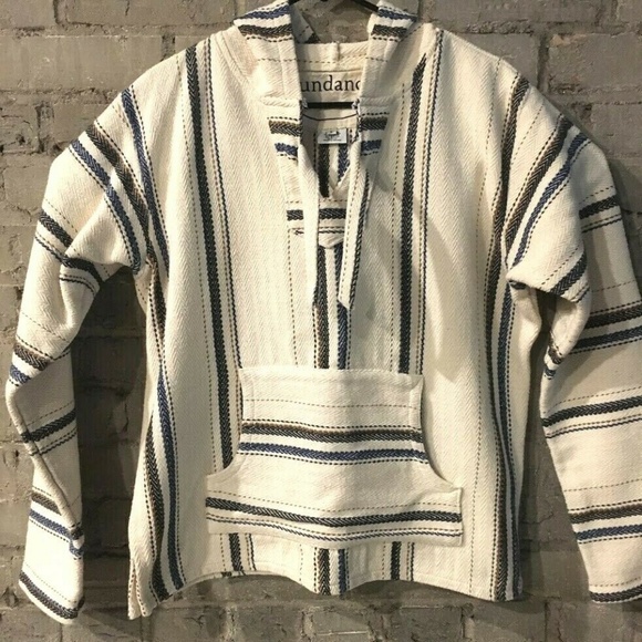 Sundance Hippie Bohemian Hoodie Poncho 